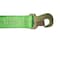 Tie 4 Safe 2" x 10' Wheel Lasso Lift Strap w/ Flat Snap Hook Tow Dolly Green, 2PK TWS21-2510-M3-GR-C-2 - alternate 2